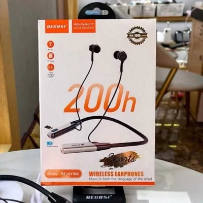 Picture of Regrsi RE-NY060 Wireless Neckband Long Battery