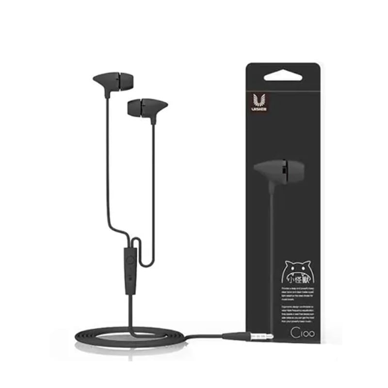Picture of Uiisii C100 Super Bass Stereo In Ear Headphone - Black