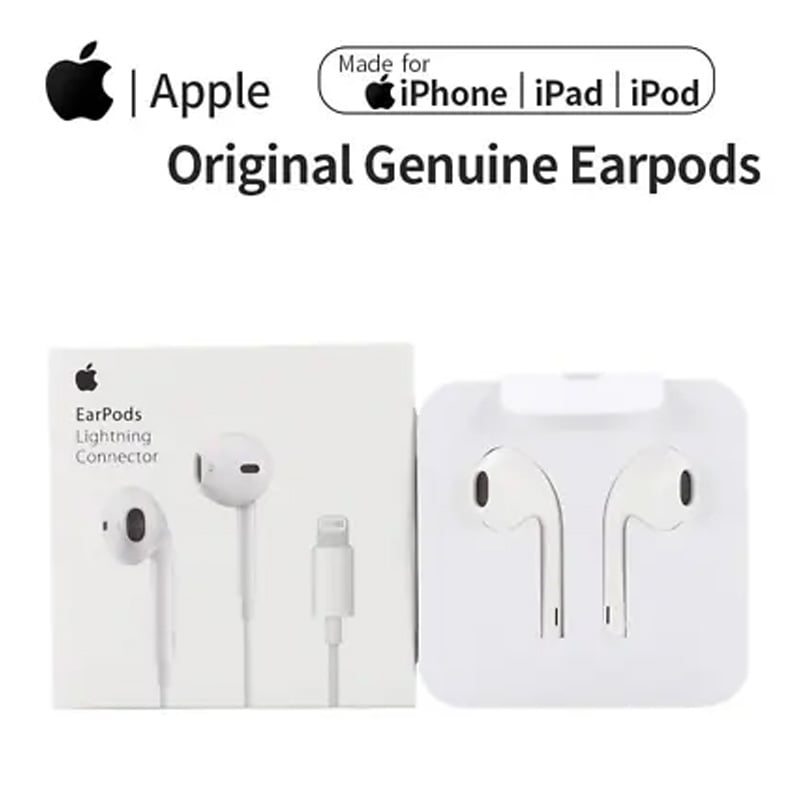 Picture of EarPods For Iphone with Lightning Connector In Ear Earphones And Headphone With Microphone For iphone Direct connection