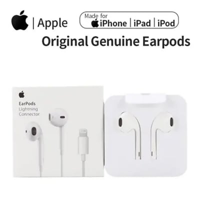 Picture of EarPods For Iphone with Lightning Connector In Ear Earphones And Headphone With Microphone For iphone Direct connection