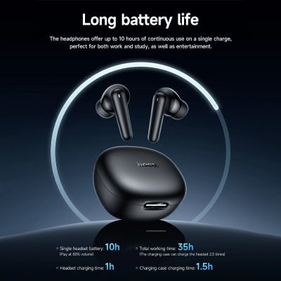 Picture of Hoco EQ100 Intelligent AI translation headset(App)
