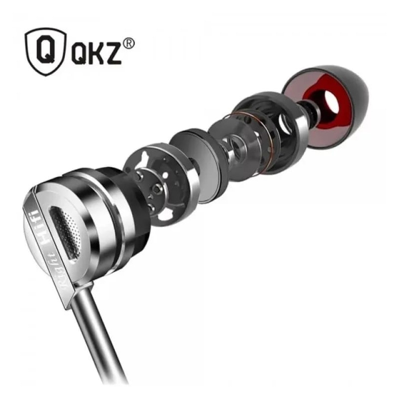 Picture of QKZ DM9 HiFi In Ear Gaming Earphones Zinc Alloy Magnetic Stereo Bass 12mm Driver