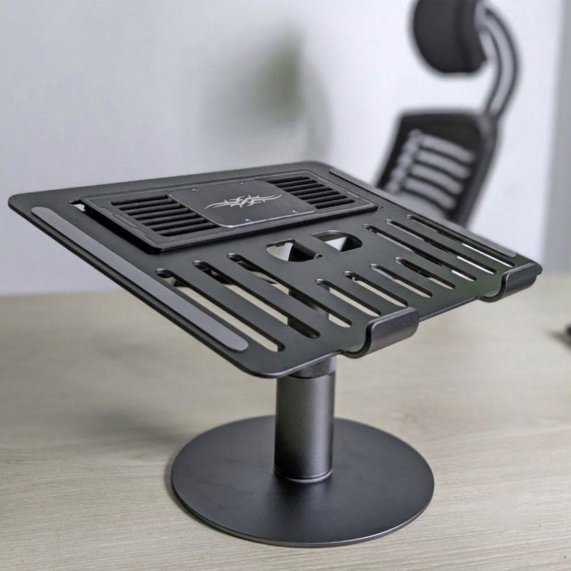 Picture of 360 Degree Rotation Dual cooler metal Laptop stand 