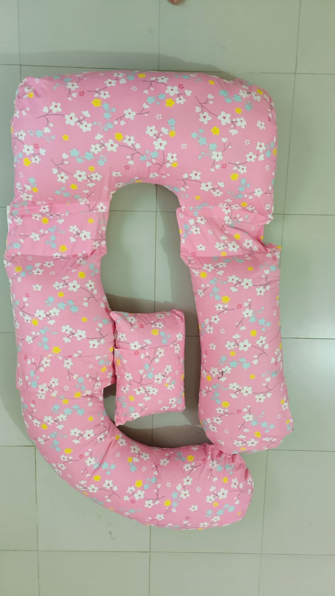 Picture of All In One Full Body Support Pregnancy Pillow ( Big Size 5 Part )