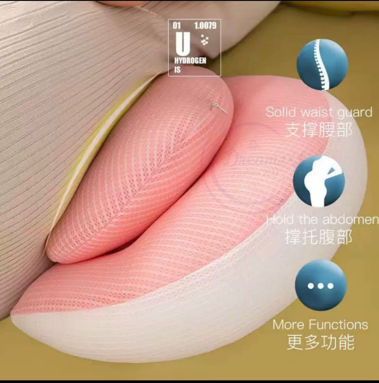 Picture of China Imported Pregnancy Pillow Belly Support
