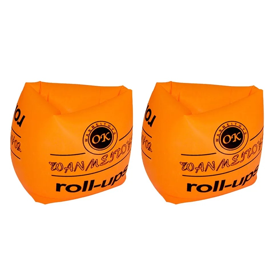 Picture of A pair Kids Swimming Arm Ring PVC Inflatable Safety Durable Swimming Arm Band Rings Float Air Sleeves Circle Protect swimming safety