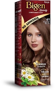 Picture of Bigen Speedy Conditioning Color 40gm-61 (Dark Ash Blonde)