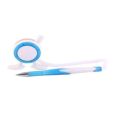 Picture of Stylish Pen with Pen Holder - white