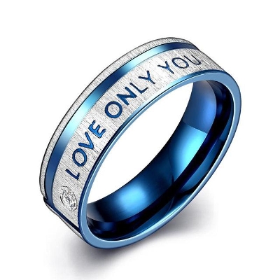 Picture of Blue Zircon Finger Ring