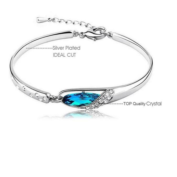Picture of Sterling Silver Crystal Bracelet Jewelry