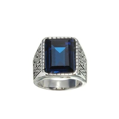 Picture of Silver Metal Finger Ring for Men(Null)