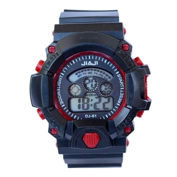 Picture of Digital Watch for Men - Black and Red