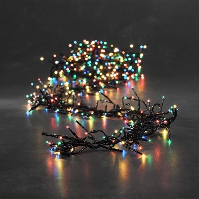 Picture of Multicoloured LED Christmas Cluster Lights