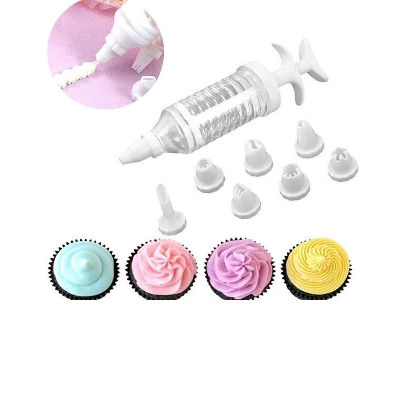 Picture of 8 Pcs Cake Tools - White