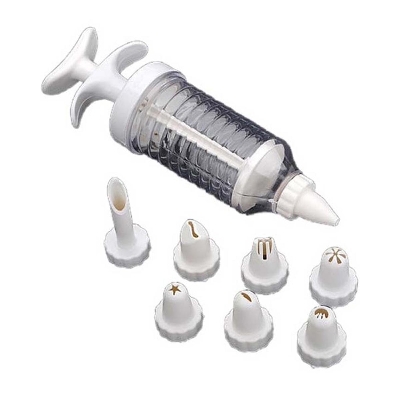 Picture of Nozzle Set Cake Decoration - White