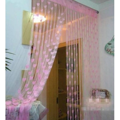 Picture of Heart sharp net Porda- 2pcs - Multicolour