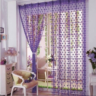 Picture of Heart sharp net Porda- 2pcs - Multicolour
