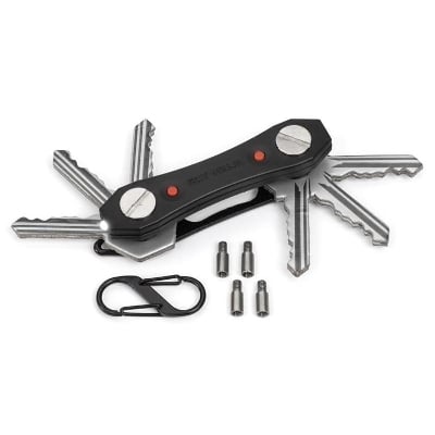 Picture of Key Ninja Multi-Tool Key RIng Holder with Torch - Black