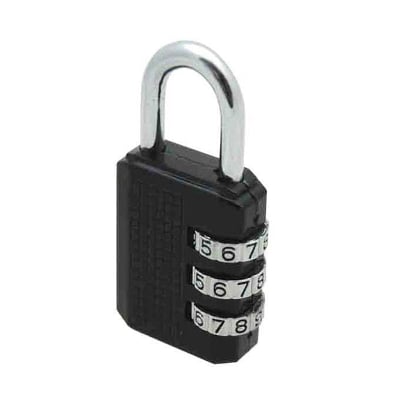 Picture of Combination Lock - Black - Door Bottom Sealing Strip - Black