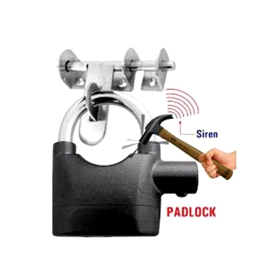 Picture of Bike And Door Security Alarm Lock - Black