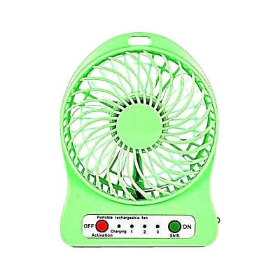 Picture of Portable USB Rechargeable Fan - Green