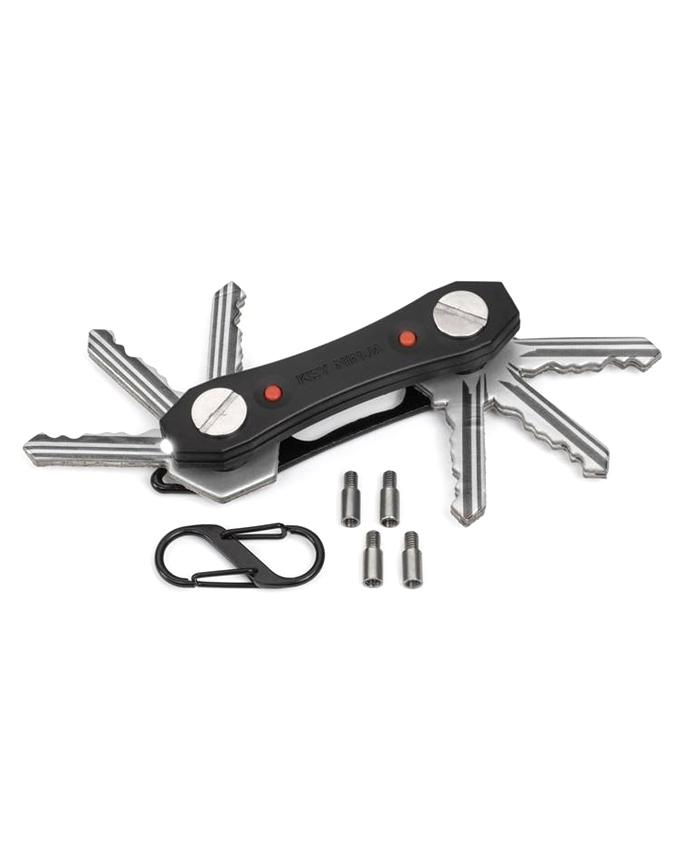 Picture of Ninja Multi Tool Key Holder with Torch - Black - Black