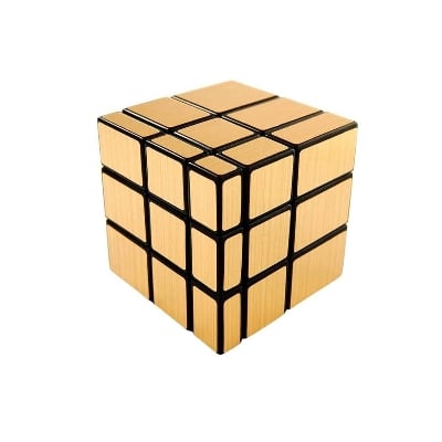 Picture of Rubik's Cube Puzzle - Black and Gold