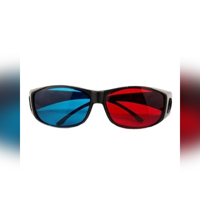 Picture of Hi-Performing 3D Vision Glasses for Non 3D Screen(Null) - Blue
