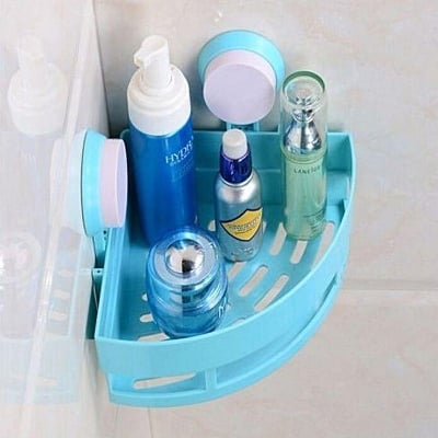 Picture of Triangle Storage Bathroom Shelves - 1 Pcs