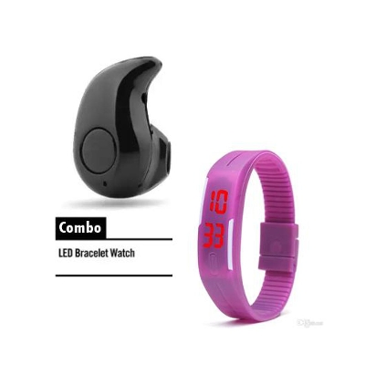 Picture of Combo LED Watch & Wireless Bluetooth Earphones