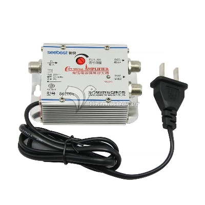 Picture of Dish TV Line Signal Amplifier - Silver - Silver