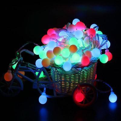 Picture of Fairy LED String Lights Christmas Round Ball Bulbs Wedding Party Lamp