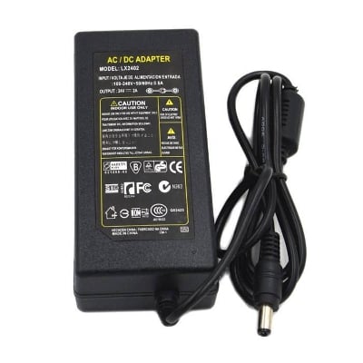 Picture of AC Converter Adapter For DC 12V 5A - Black