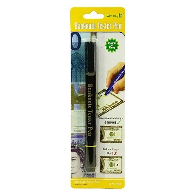 Picture of Bank Note Tester with Normal pen - Black