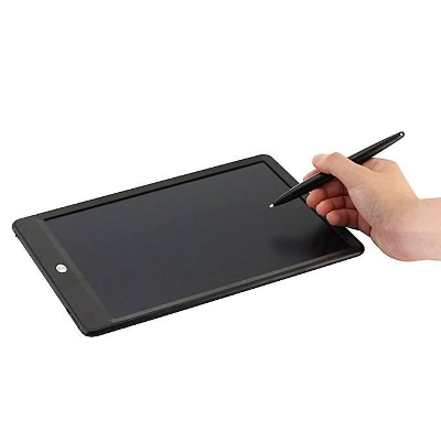 Picture of 10 Inches Writing Tablet Graffiti Board Portable LCD with Stylus Kids with Lock Screen - Black