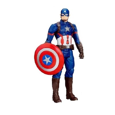 Picture of Avengers Series 3 Collection Super Hero Captain America Figure Toy