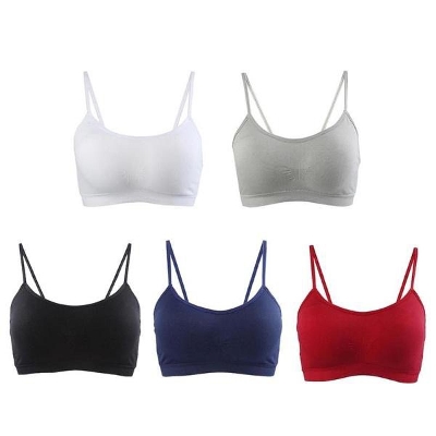 Picture of 5 Pieces Combo Set Of Comfortable Air Bra - Multi Color