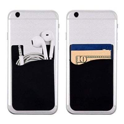Picture of Sample Smartphone silicone smart card wallet - Multicolour -2Pcs