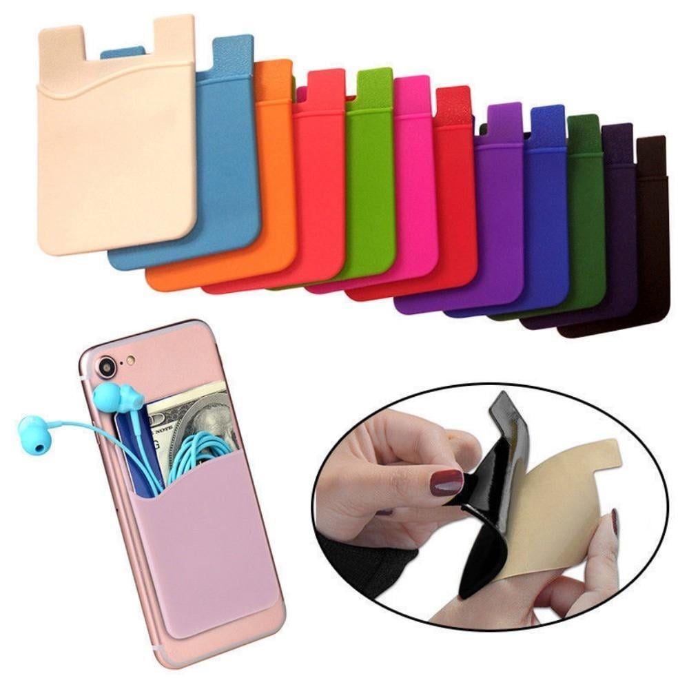 Picture of Sample Smartphone silicone smart card wallet - Multicolour -2Pcs