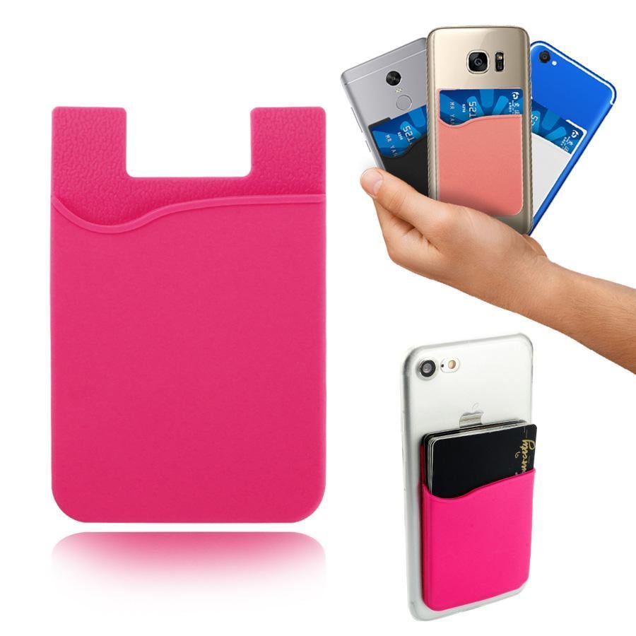 Picture of Silicone Smart Cell Phone For Cash Holder,Earphone& Wallet - Multicolour  3Pcs