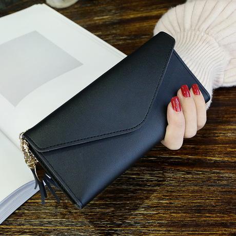 Picture of Fashion square Korean purse & Card Holder for women - Black