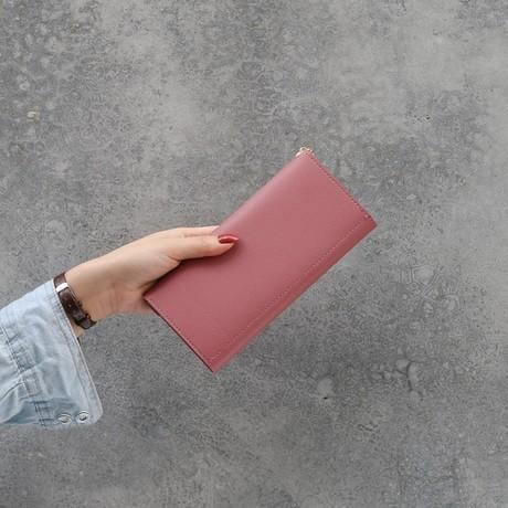 Picture of Fashion New Style Korean purse/wallet for Girls - Magenta