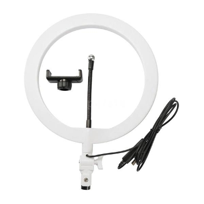 Picture of 11" 120 LED Ring Light Dimmable Lamp Camera Photo Studio Phone Video - Black