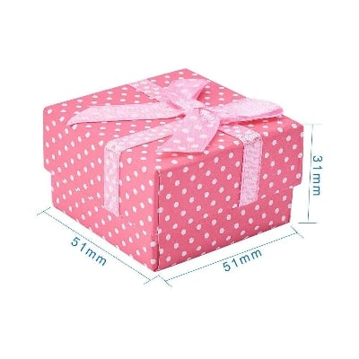 Picture of Small Jewelry Boxes For Finger Ring Gift -1Pcs - Black