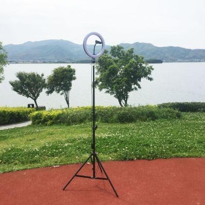 Picture of Ring Light Photo Studio Camera Makeup Ring Light Phone Video Live Light Lamp With Tripod