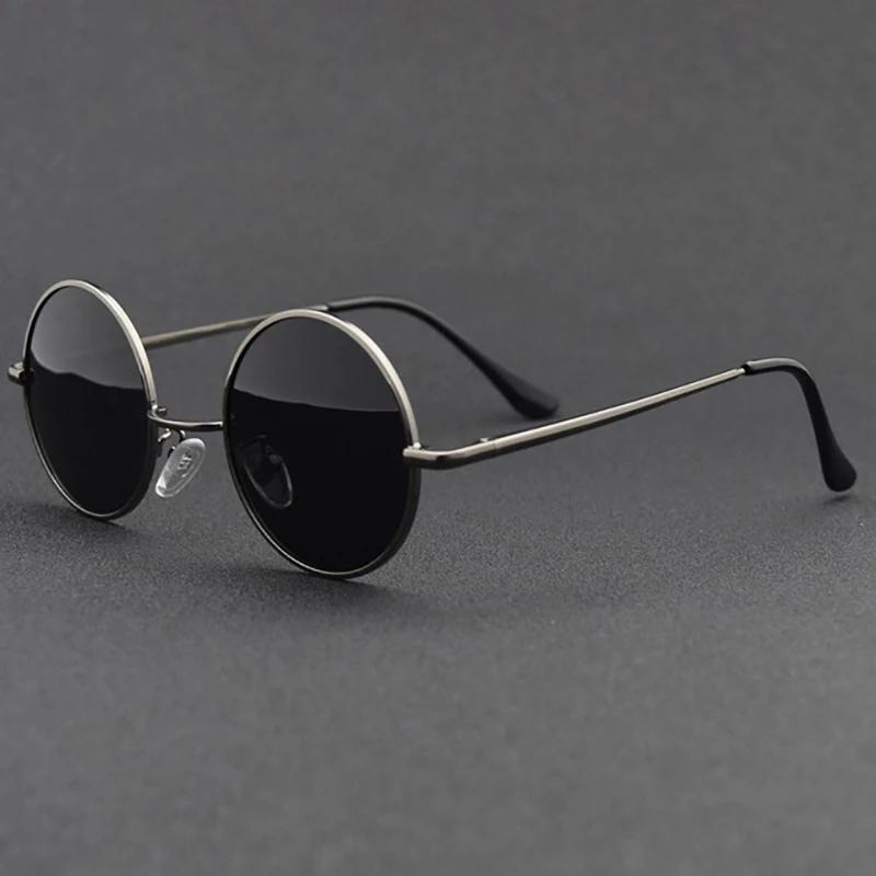 Picture of Round Fashion Sunglass for Men Or Woman(Null) - Black