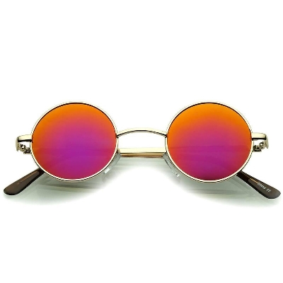 Picture of Round Fashion Sunglass for Men(Null) - Red