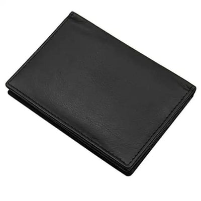Picture of Genuine Leather Credit & visiting Card Holder - Black