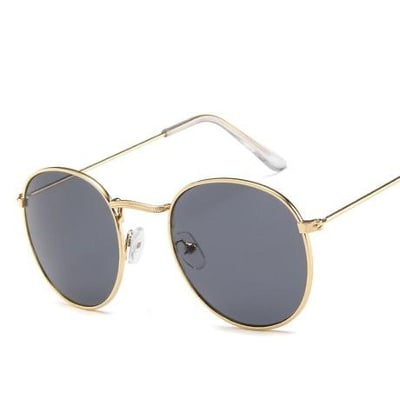 Picture of Metal Round Sunglasses(Null) - Black