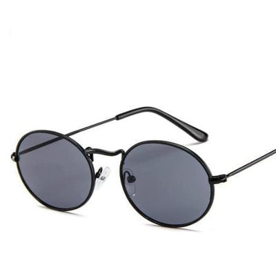 Picture of Classic Style Small Round Shape Sunglasses for Men/Women(Null) - Black